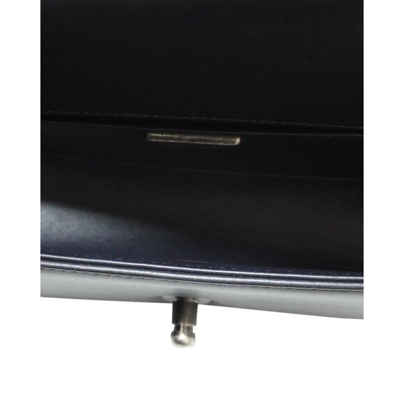 Chanel Medium Boy Flap Bag in Navy Blue Python Leather - Picture 7 of 10